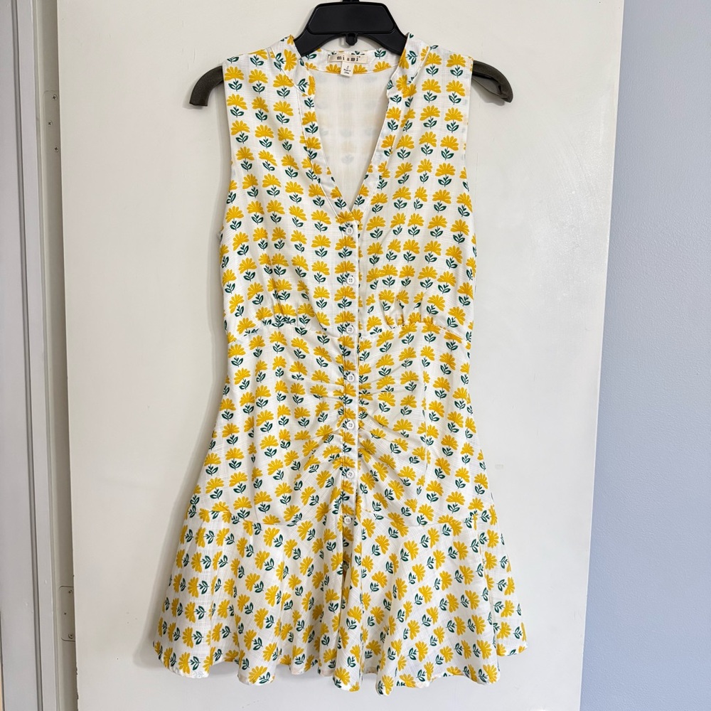 Floral Sleeveless Fit & Flare Dress